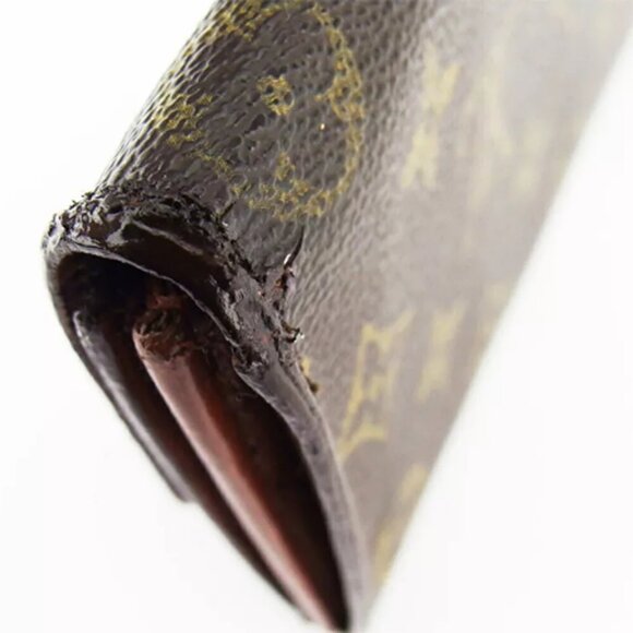 Louis Vuitton Purse Monogram beige Monogram canvas Authentic used T18968 - Picture 5 of 9